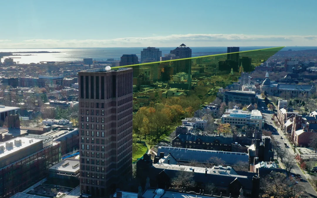 Lasers over the Sound