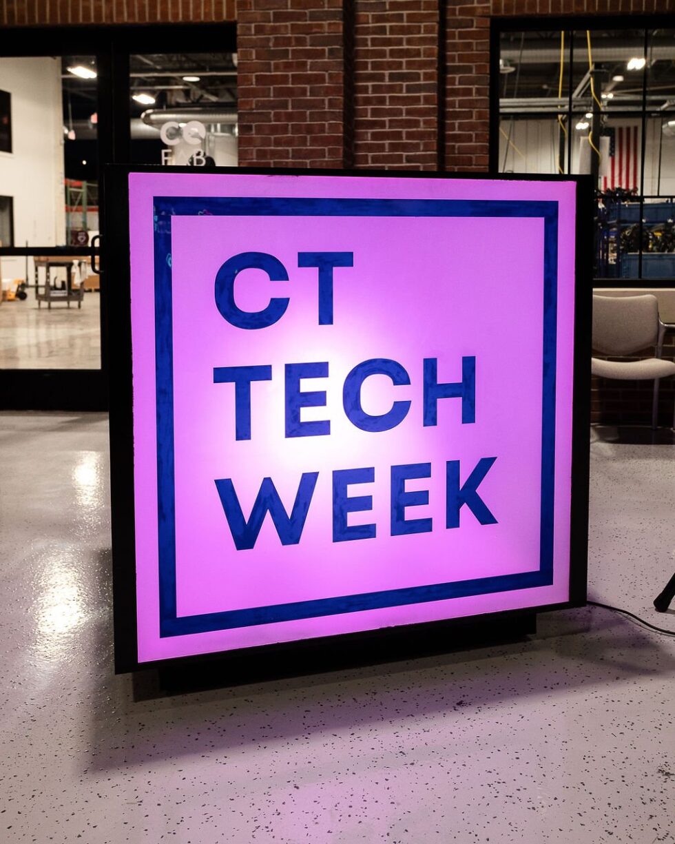 Ct Tech Sign CT Tech Week - QuantumCT