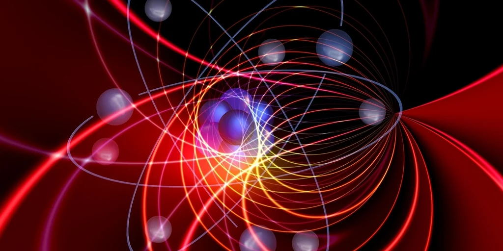 quantum sensing pic Graphic of an atom